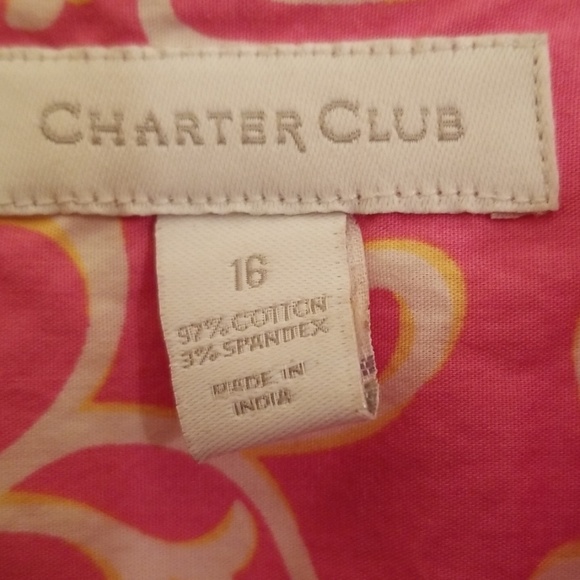 Charter Club Scroll Top - Picture 4 of 4